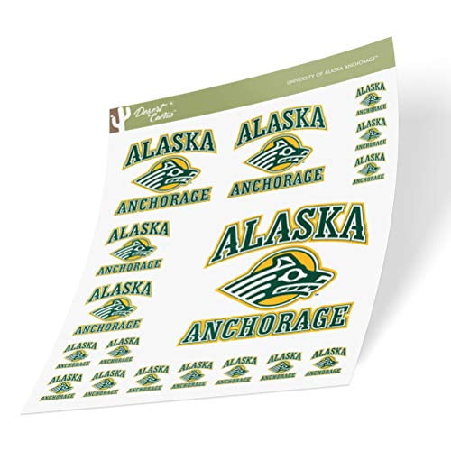 Alaska Anchorage Seawolves NCAA College Vinyl Sticker Decal Car Window Wall